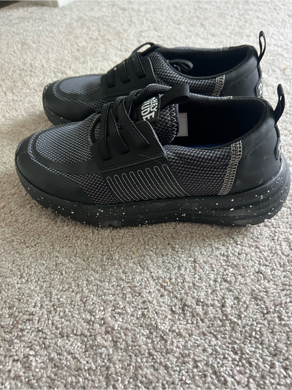 Hey Dude Sirocco Sneakers - Black Sneakers - Picture 3 of 11